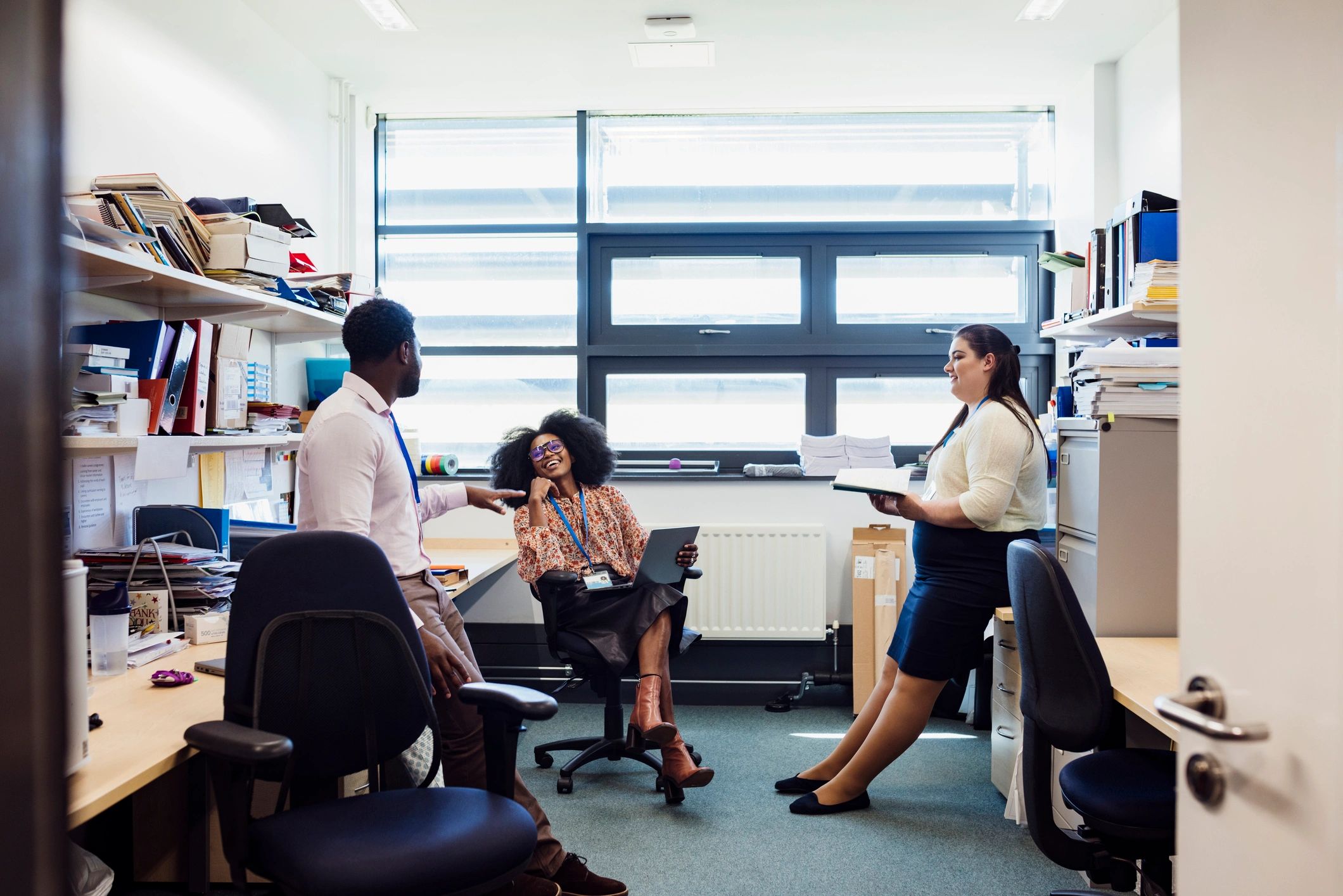Professional office team representing payment processing support